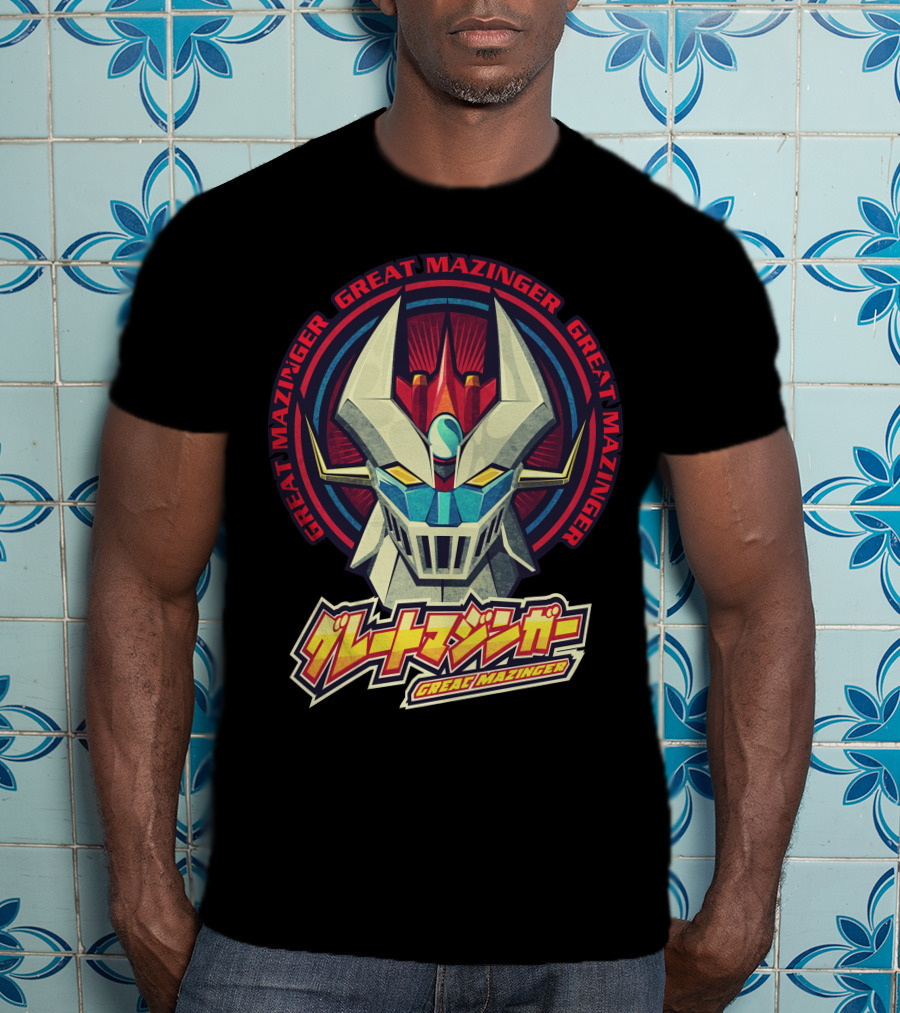 Great Mazinger Retro Robot T-Shirt