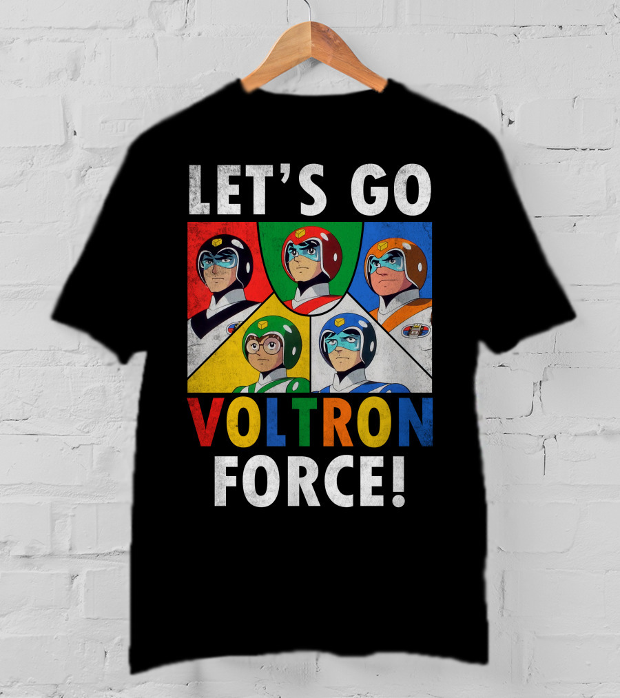 Let's Go Voltron Force T-Shirt