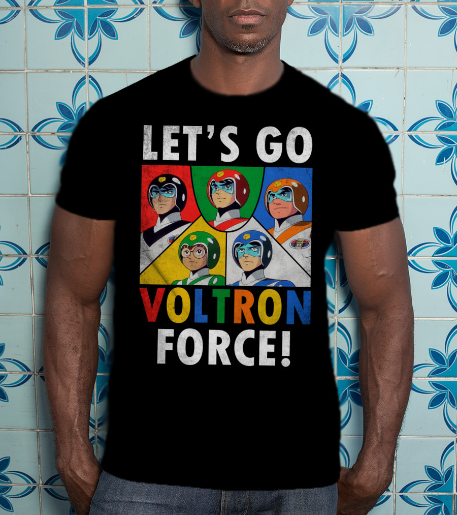 Let's Go Voltron Force T-Shirt