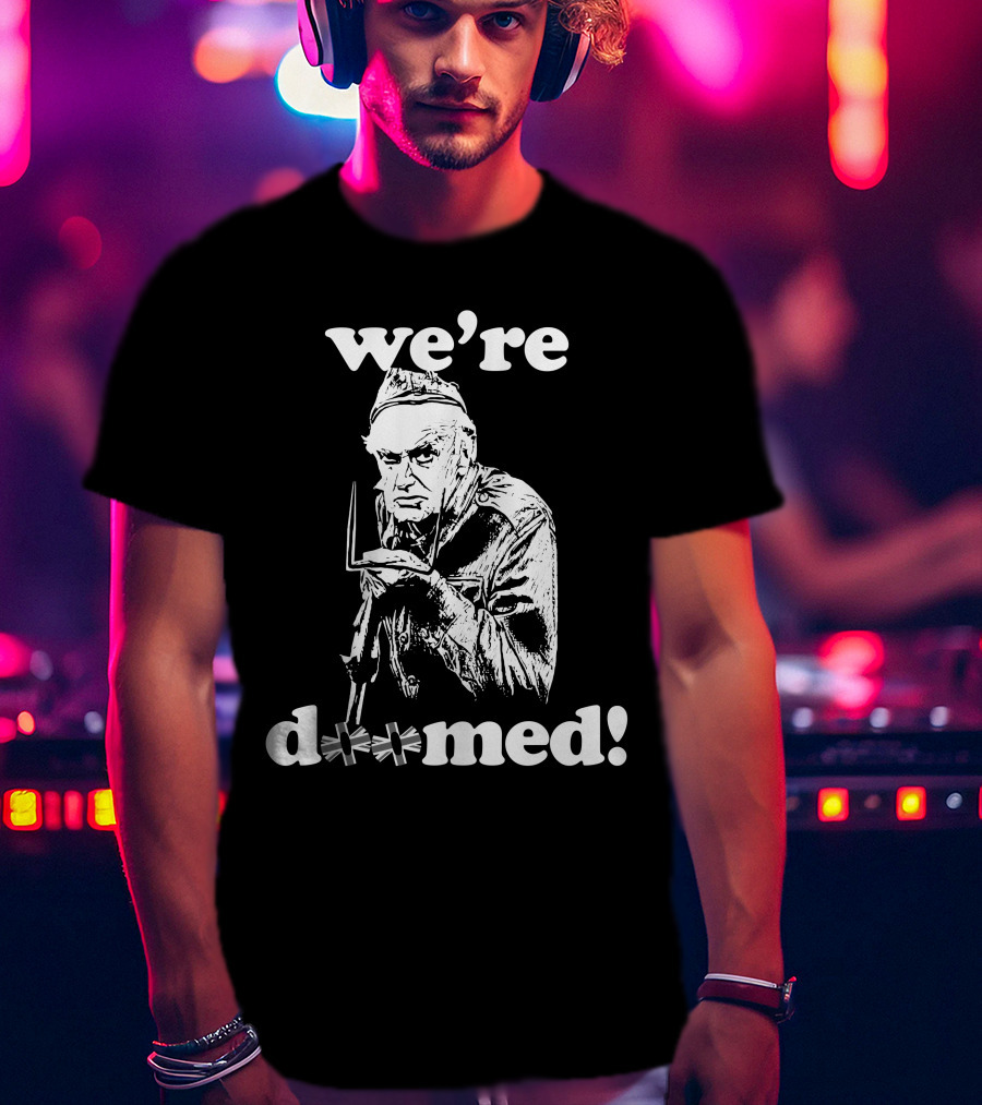 We're Doomed Dad's Army Classic Pose T-Shirt