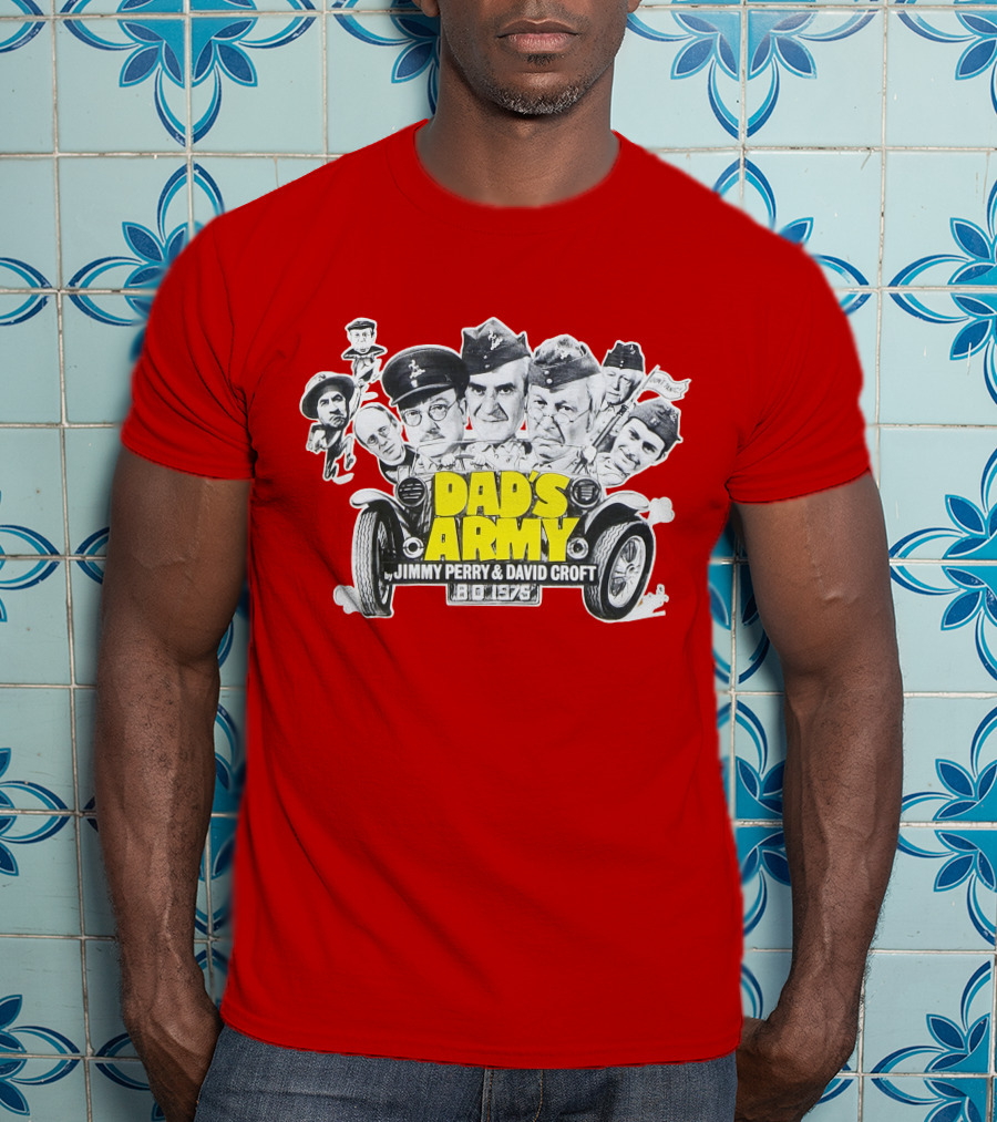 Dad's Army By Jimmy Perry And David Croft BBC 1975 T-Shirt