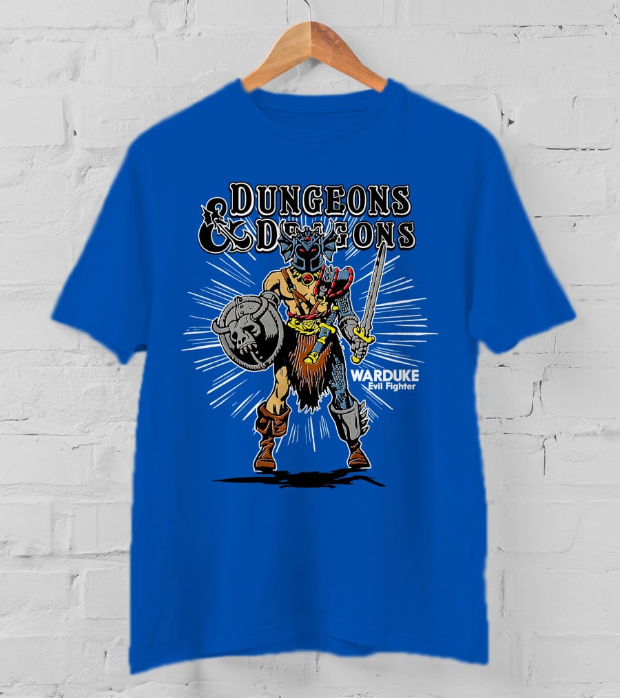 Dungeons And Dragons Warduke Evil Fighter T-Shirt