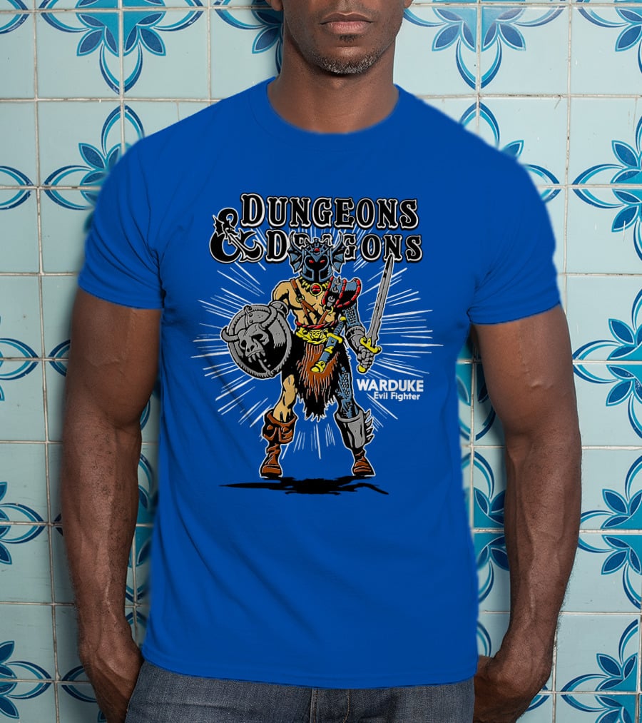 Dungeons And Dragons Warduke Evil Fighter T-Shirt