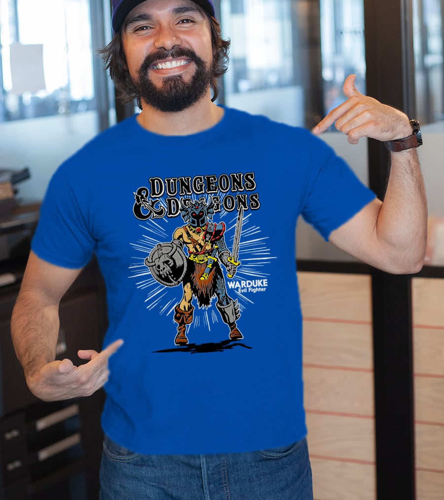 Dungeons And Dragons Warduke Evil Fighter T-Shirt