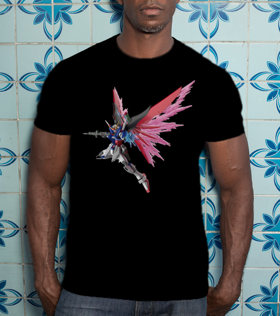 Gundam Destiny Strike Freedom Mobile Suit T-Shirt
