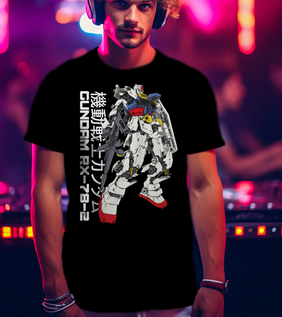 Gundam RX-78-2 Mobile Suit Mechanized Warrior T-Shirt