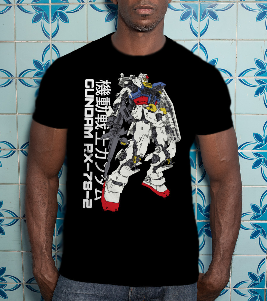 Gundam RX-78-2 Mobile Suit Mechanized Warrior T-Shirt