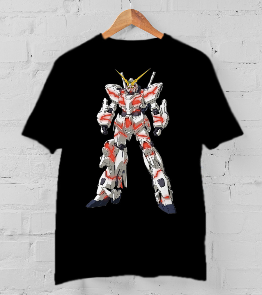 Gundam Unicorn Mecha Warrior T-Shirt