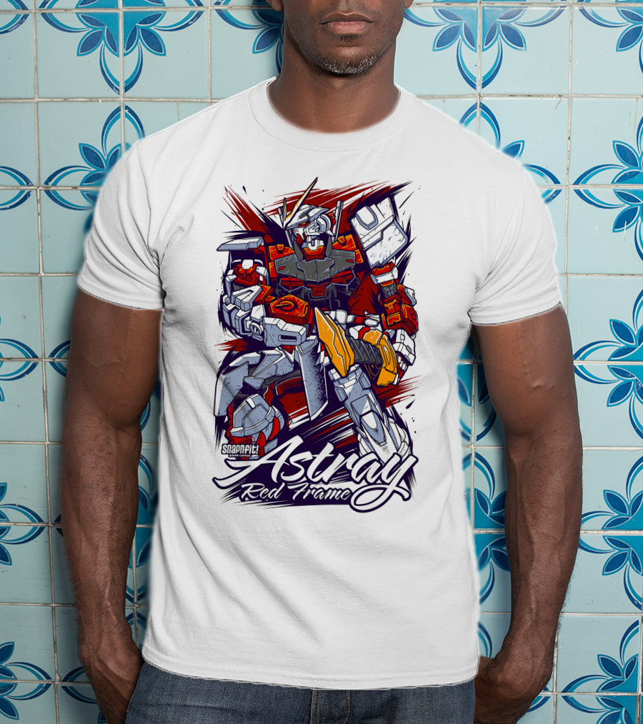 Astray Red Frame Snapfit Robot Warrior T-Shirt