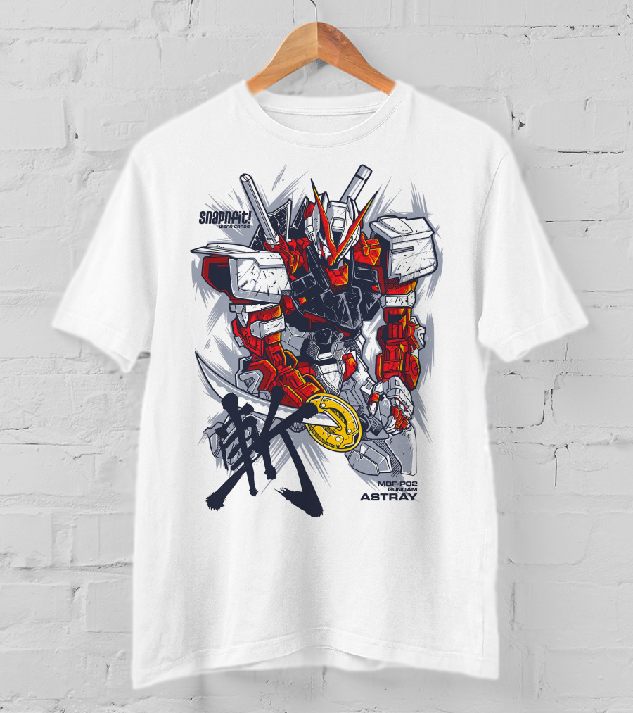 Snapfit Series MBF-P02 Gundam Astray Red Frame T-Shirt