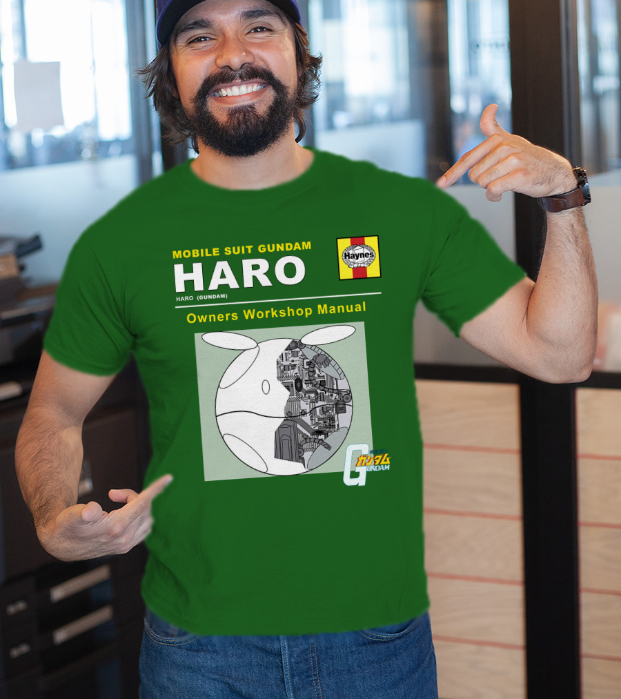 MOBILE SUIT GUNDAM HARO Owners Workshop Manual Haynes GUNDAM T-Shirt