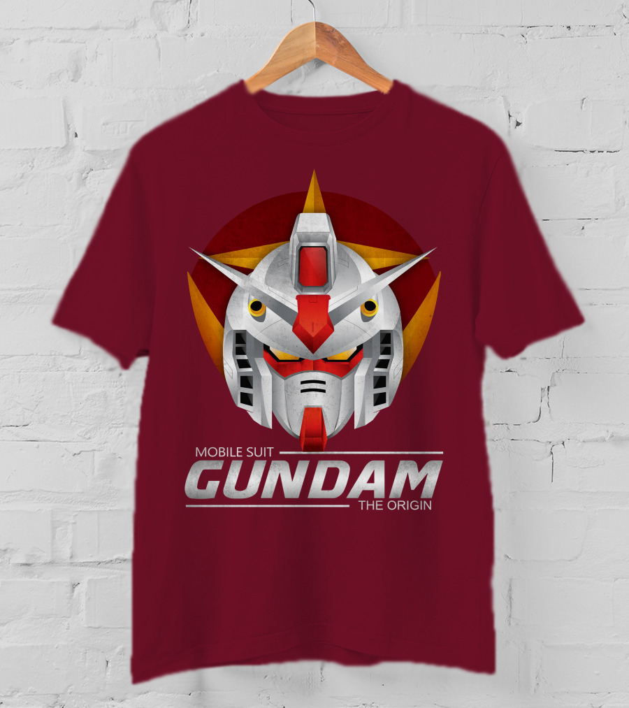 Mobile Suit Gundam The Origin Mecha Head T-Shirt