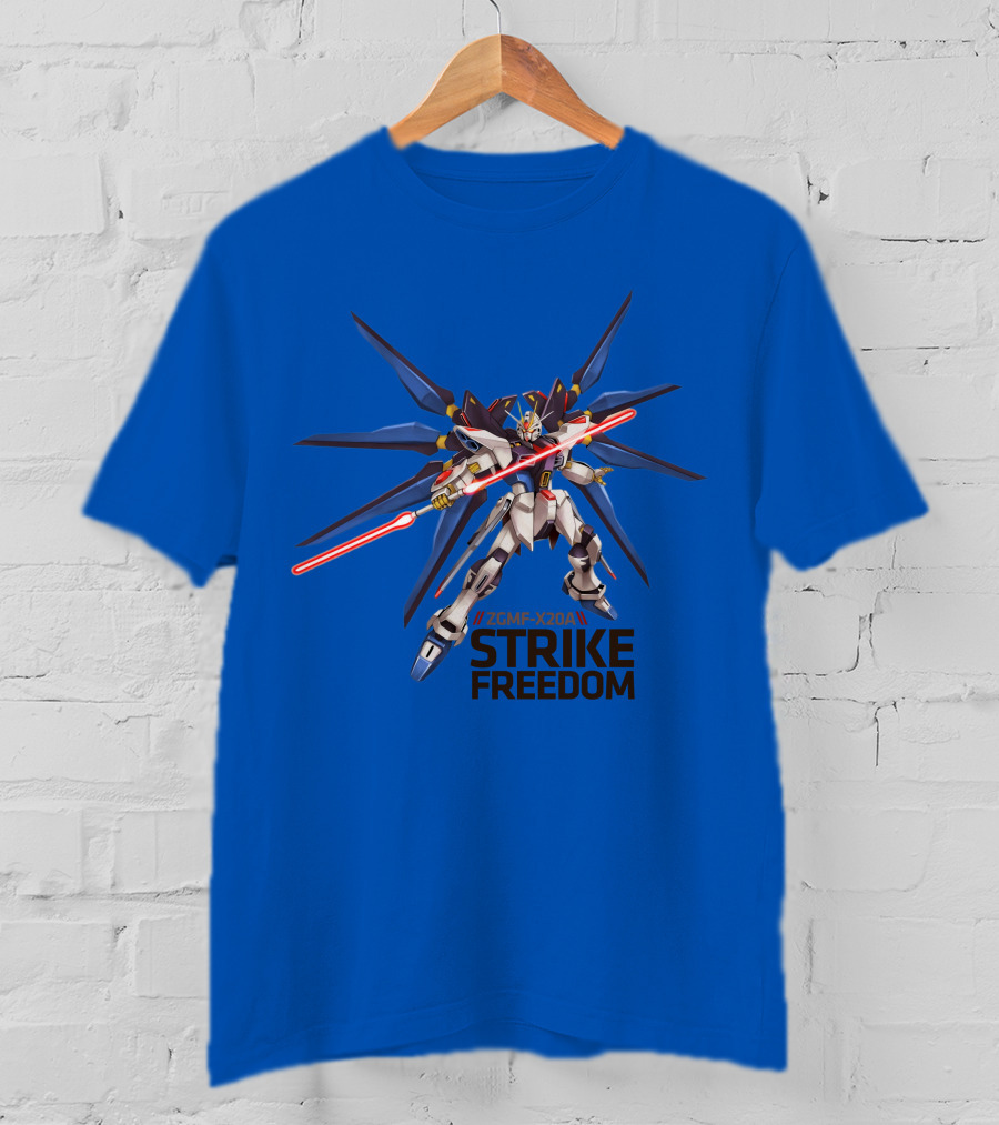 ZGMF-X20A Strike Freedom Gundam Mobile Suit T-Shirt