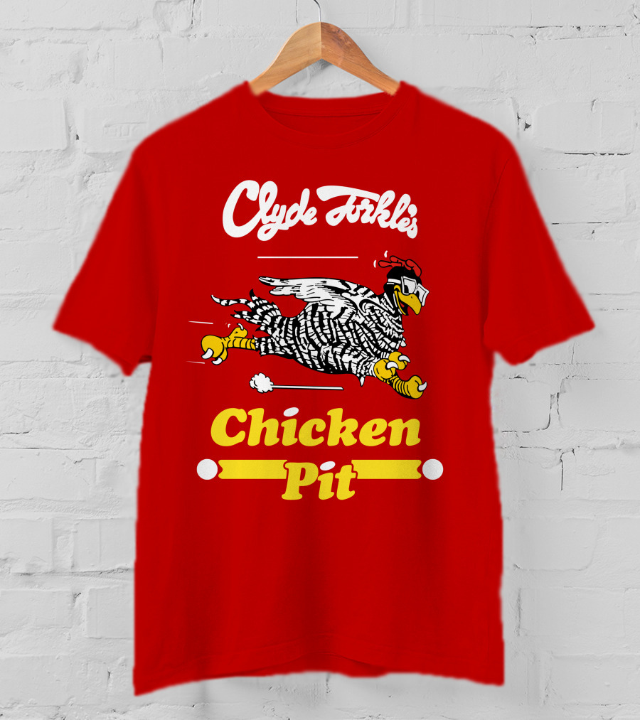 Clyde Torkle's Chicken Pit Racing Chicken T-Shirt
