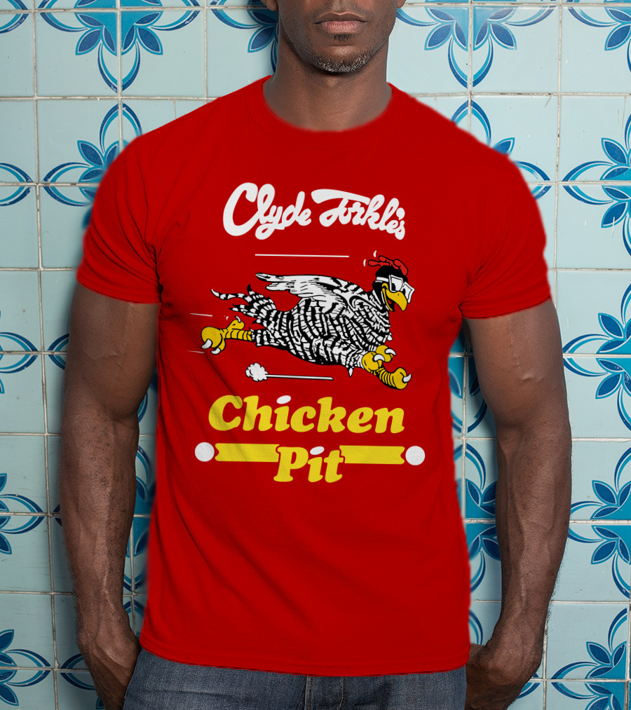 Clyde Torkle's Chicken Pit Racing Chicken T-Shirt