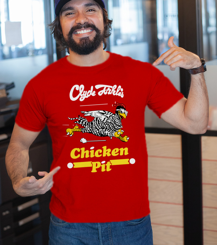 Clyde Torkle's Chicken Pit Racing Chicken T-Shirt