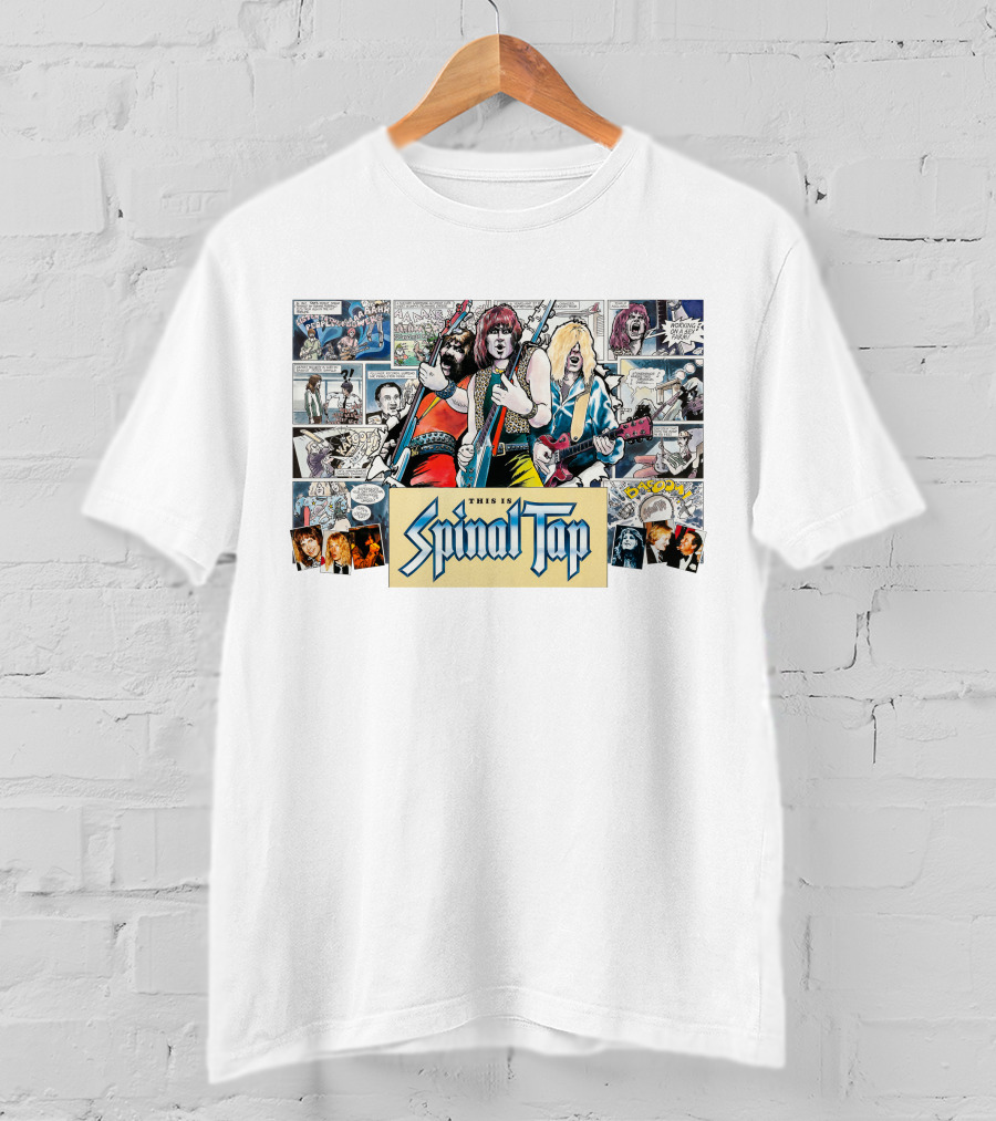 This Is Spinal Tap Comic Collage 5.1 T-Shirt