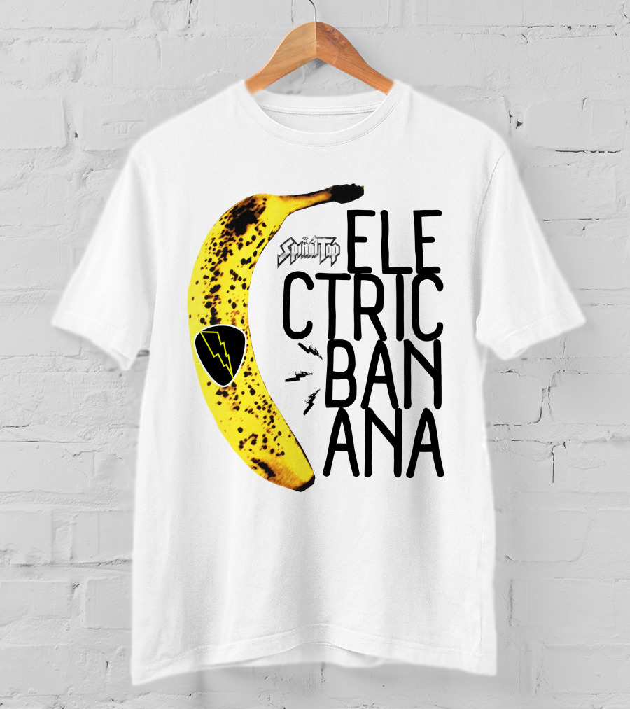 Spinal Tap Electric Banana With Lightning Bolt T-Shirt