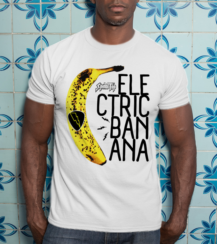 Spinal Tap Electric Banana With Lightning Bolt T-Shirt