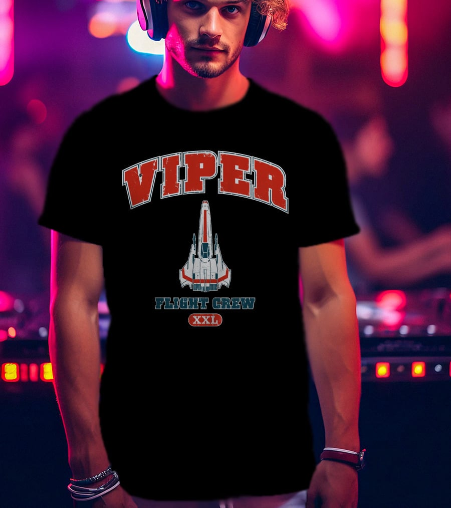 Viper Flight Crew XXL Battlestar Viper T-Shirt