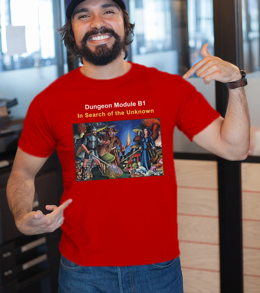 Dungeon Module B1 In Search Of The Unknown DND ISU T-Shirt