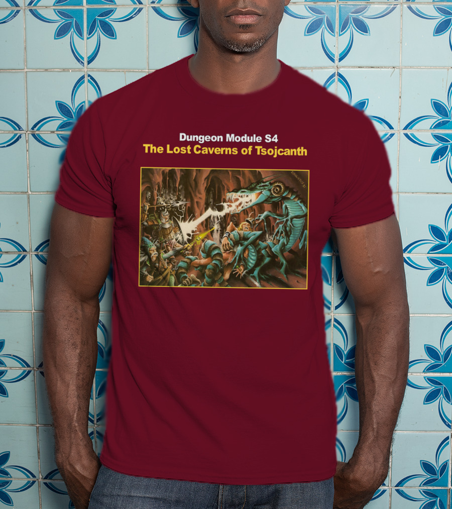 Dungeon Module S4 The Lost Caverns Of Tsojcanth T-Shirt