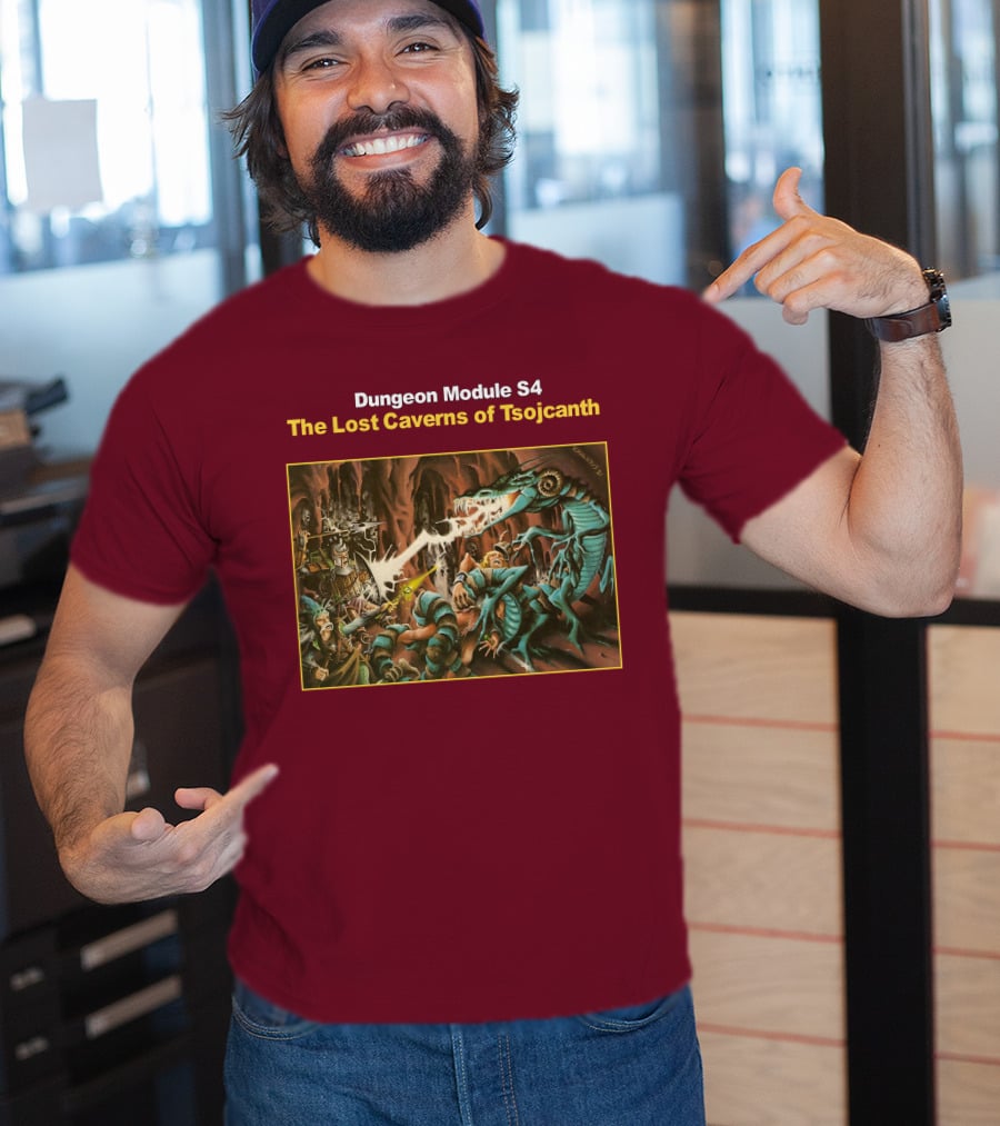 Dungeon Module S4 The Lost Caverns Of Tsojcanth T-Shirt