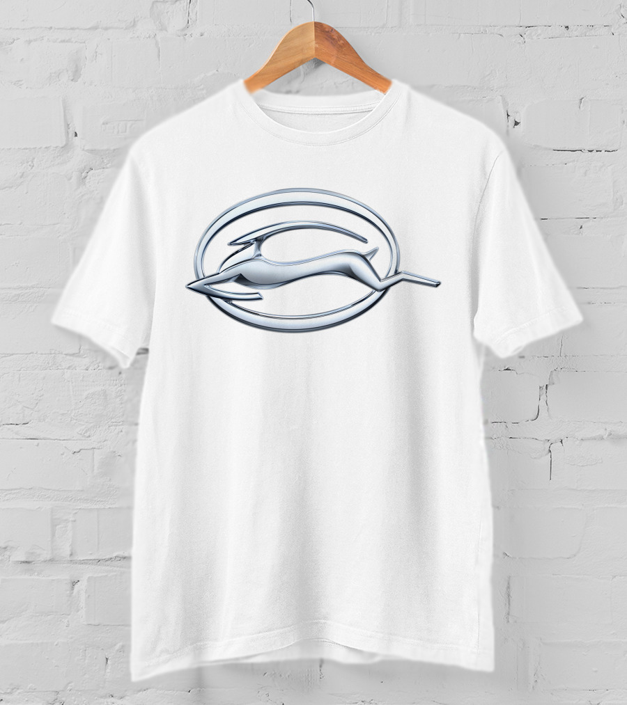 Chevrolet Impala Emblem And Oval Outline T-Shirt