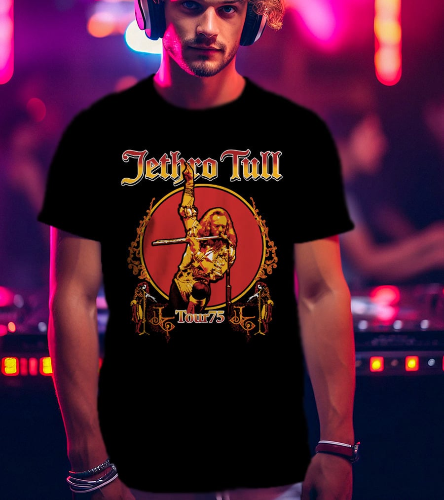 Jethro Tull Tour75 T-Shirt