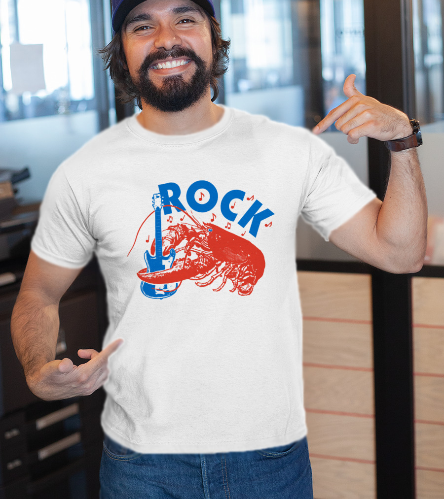 The B-52's Rock Lobster Guitar Music Fun T-Shirt