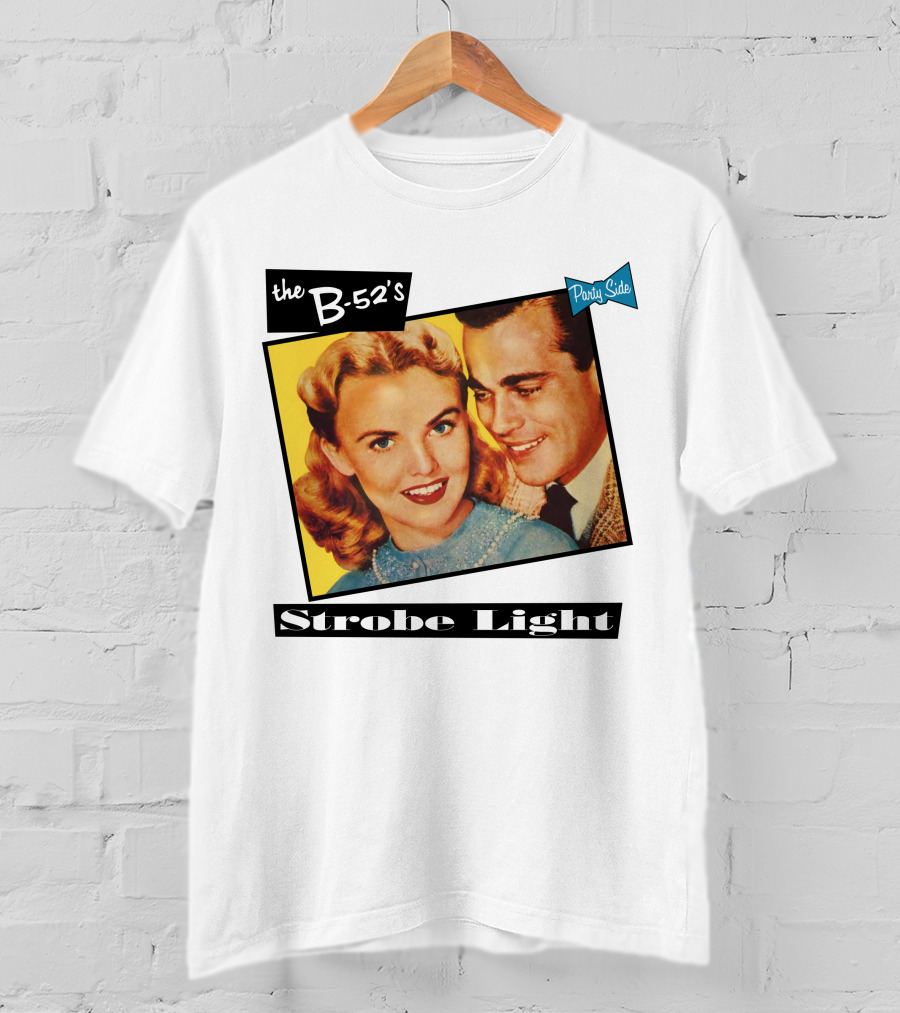 The B-52's Strobe Light Party Side T-Shirt