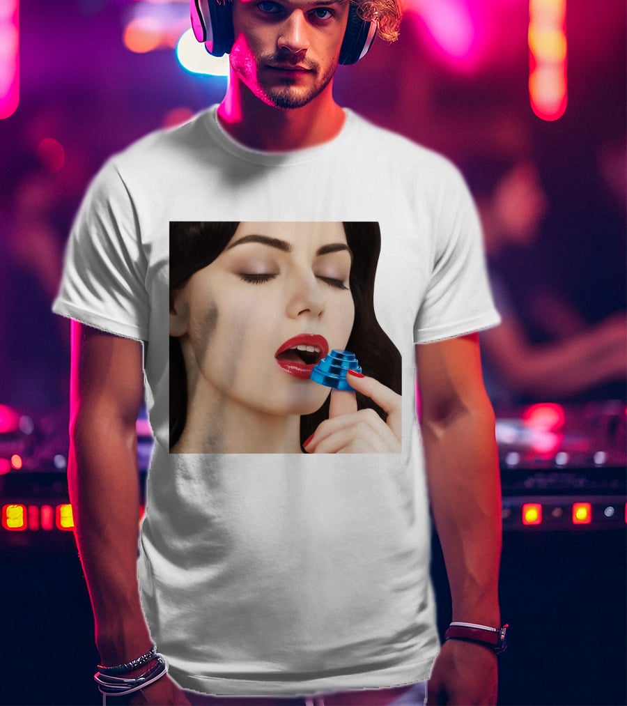 Devo Something For Everybody Blue Energy Dome Retro Futurism T-Shirt