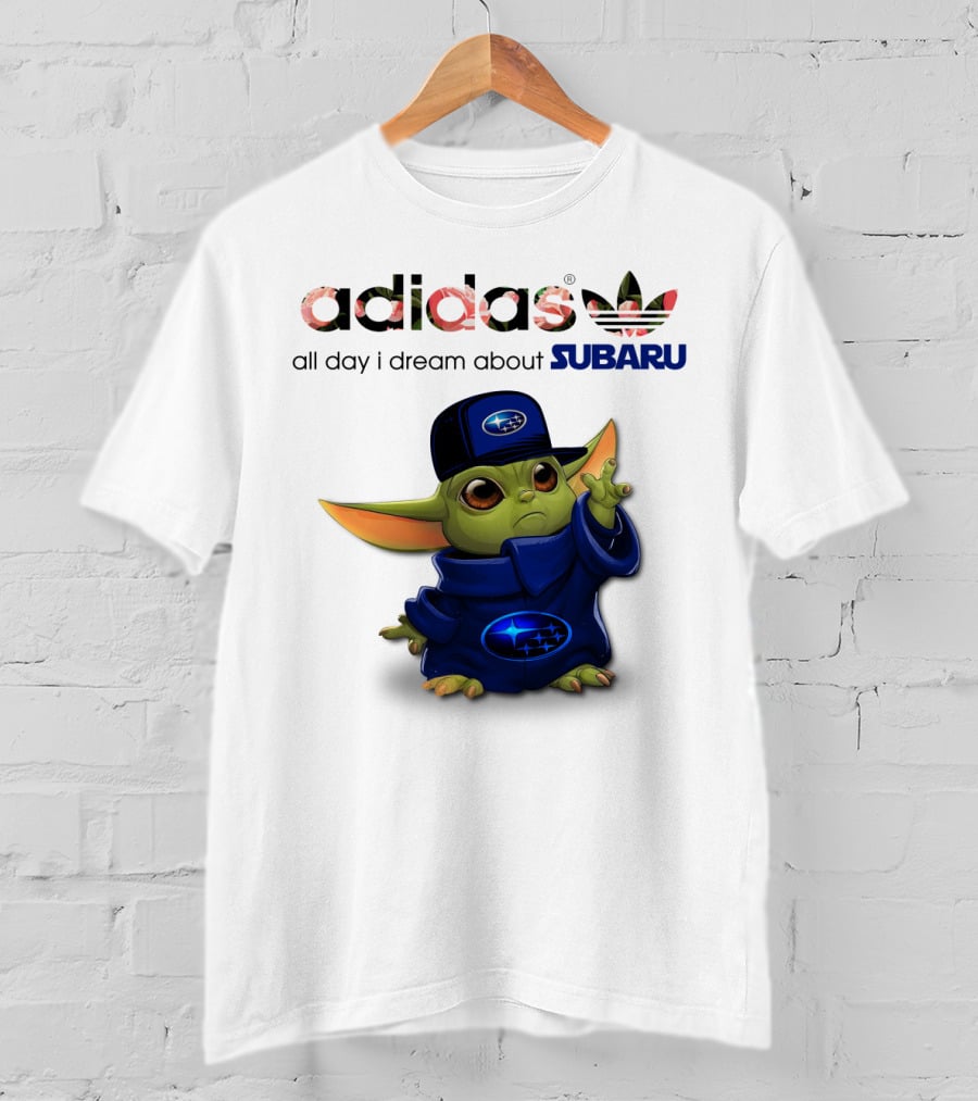 All Day I Dream About Subaru Yoda Character T-Shirt