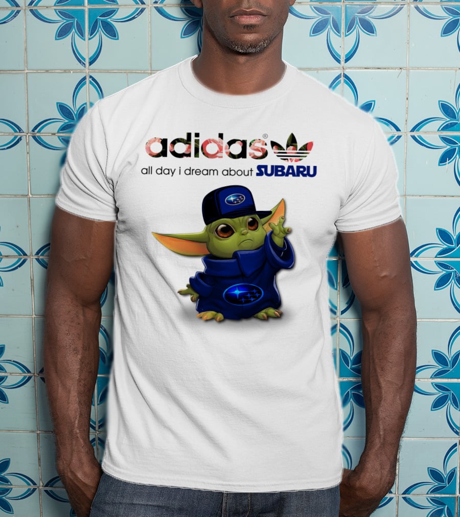 All Day I Dream About Subaru Yoda Character T-Shirt