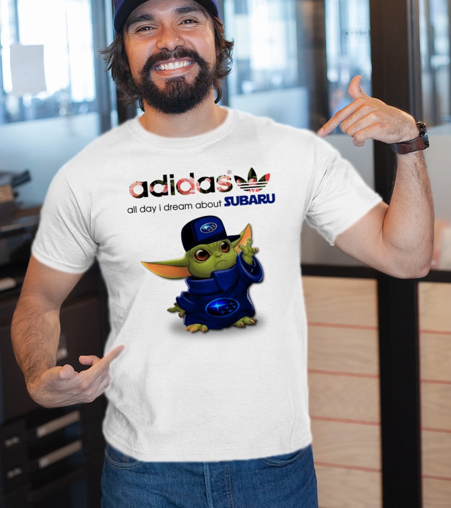 All Day I Dream About Subaru Yoda Character T-Shirt