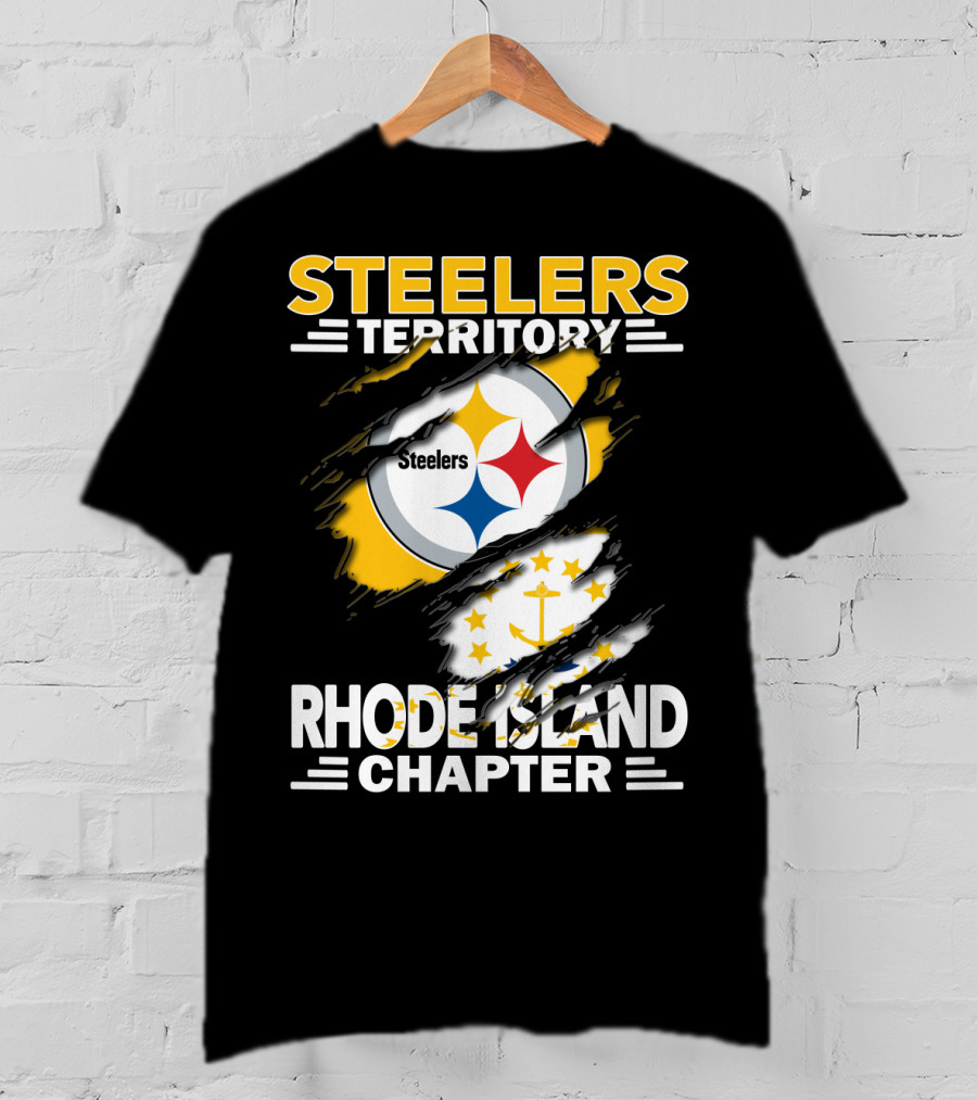 Steelers Territory Rhode Island Chapter Fan Pride T-Shirt