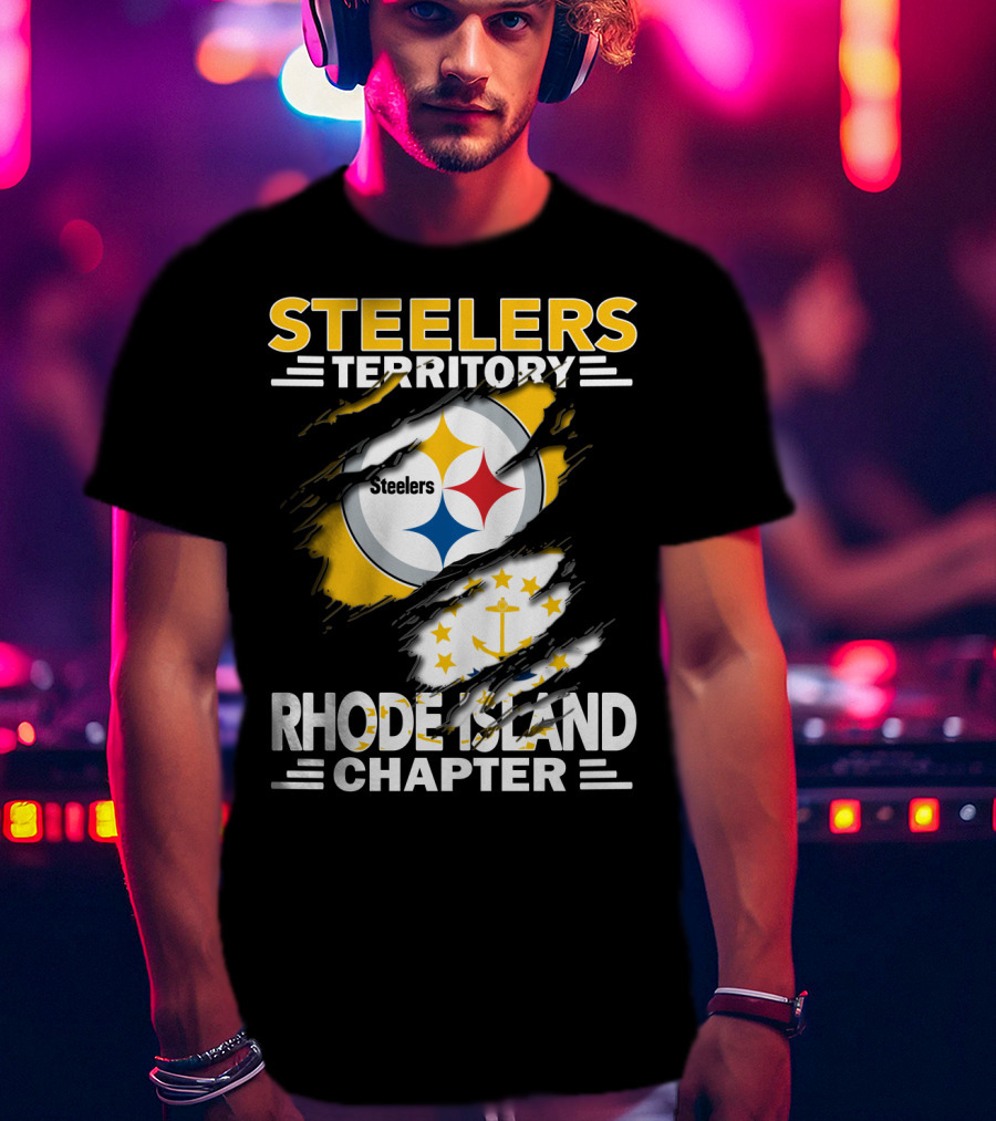 Steelers Territory Rhode Island Chapter Fan Pride T-Shirt