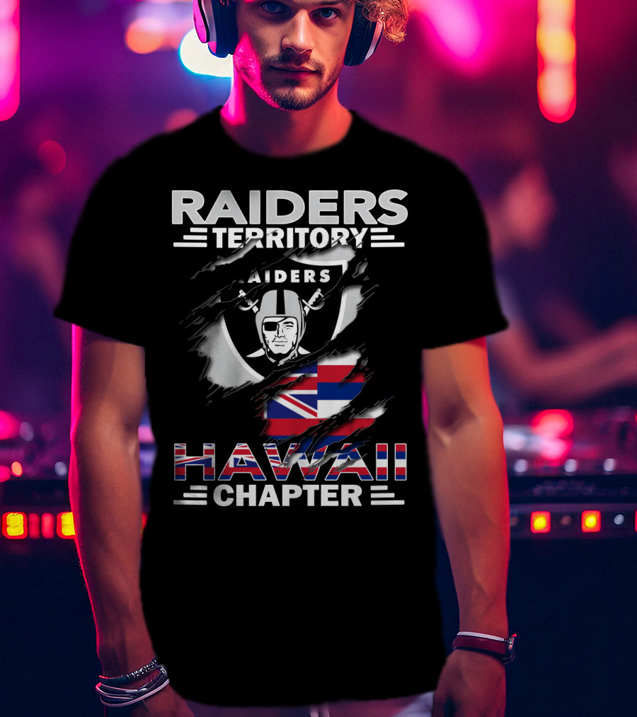 Raiders Territory Hawaii Chapter T-Shirt