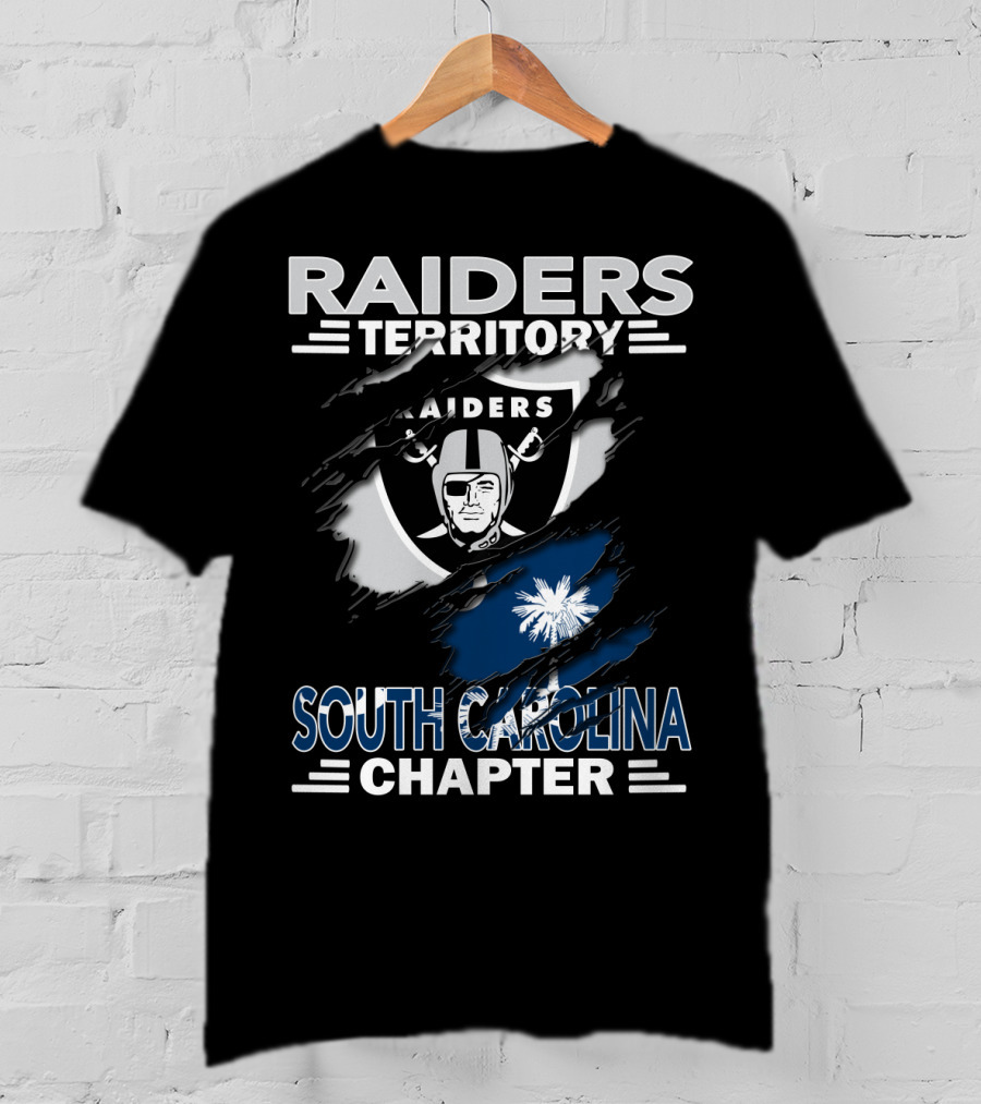 Raiders Territory South Carolina Chapter Palmetto State Pride T-Shirt