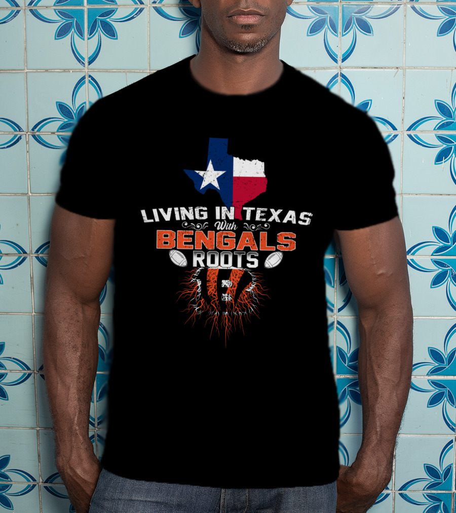 Texas Pride Meets Bengals Heritage With Football Passion T-Shirt