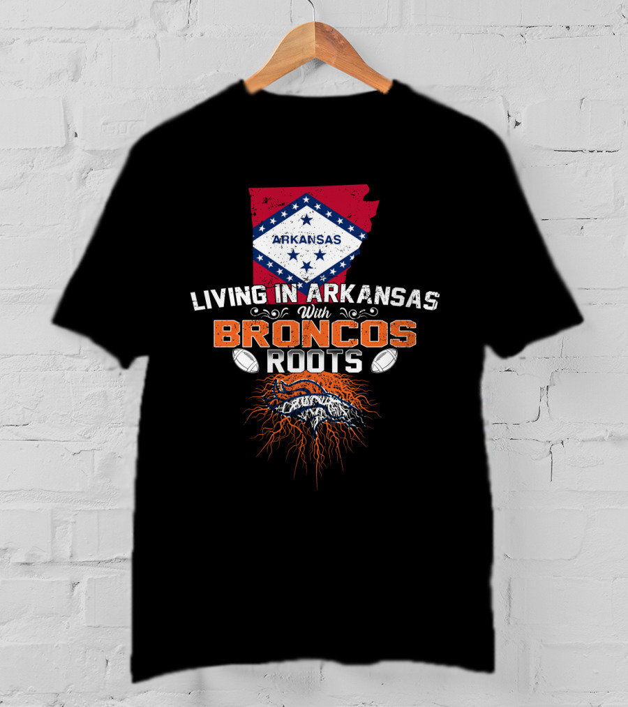 Arkansas Life With Broncos Football Heritage T-Shirt