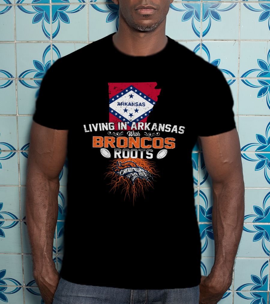 Arkansas Life With Broncos Football Heritage T-Shirt