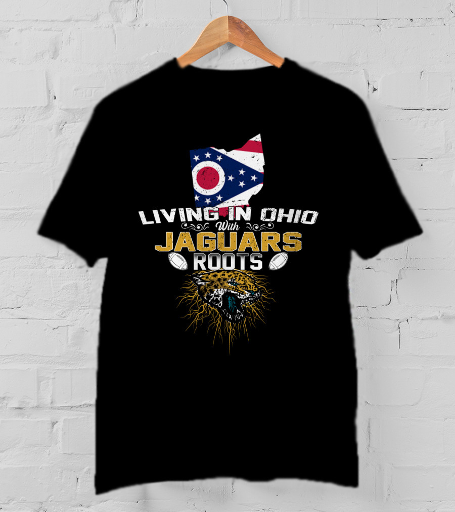 Ohio Pride With Jaguars Heritage Football Fan T-Shirt