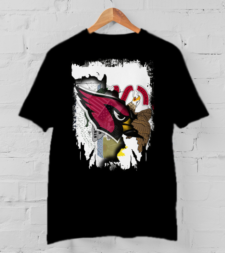 Illinois Pride With Fierce Cardinals Unity T-Shirt