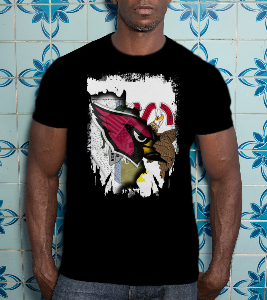 Illinois Pride With Fierce Cardinals Unity T-Shirt