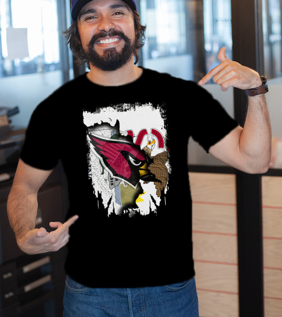 Illinois Pride With Fierce Cardinals Unity T-Shirt
