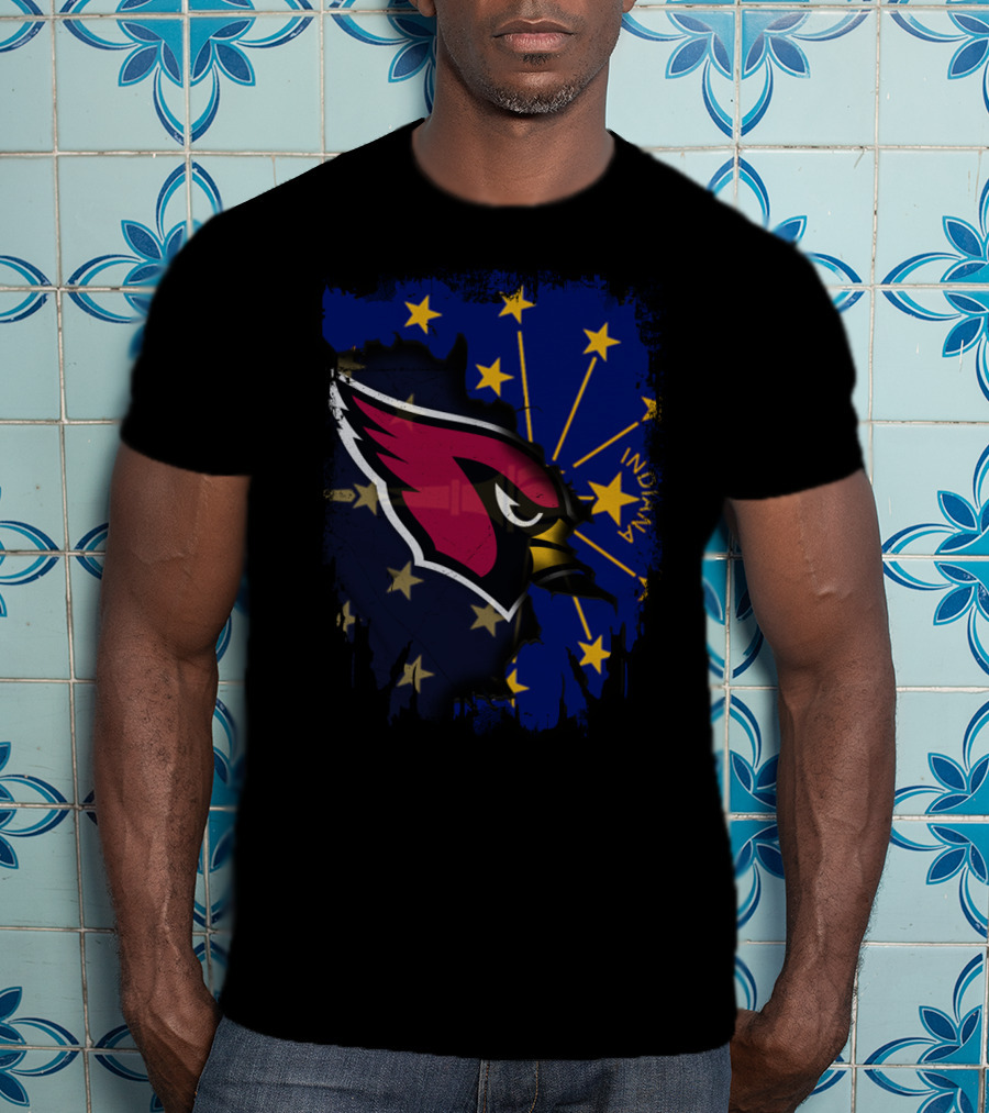 Indianapolis Cardinals Together Indiana State Pride T-Shirt