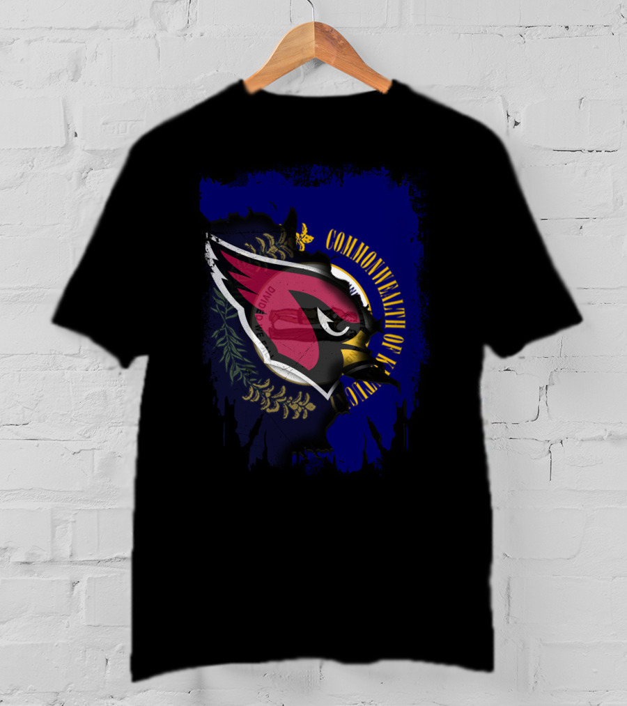Together Kentucky Commonwealth With Cardinals Emblem T-Shirt