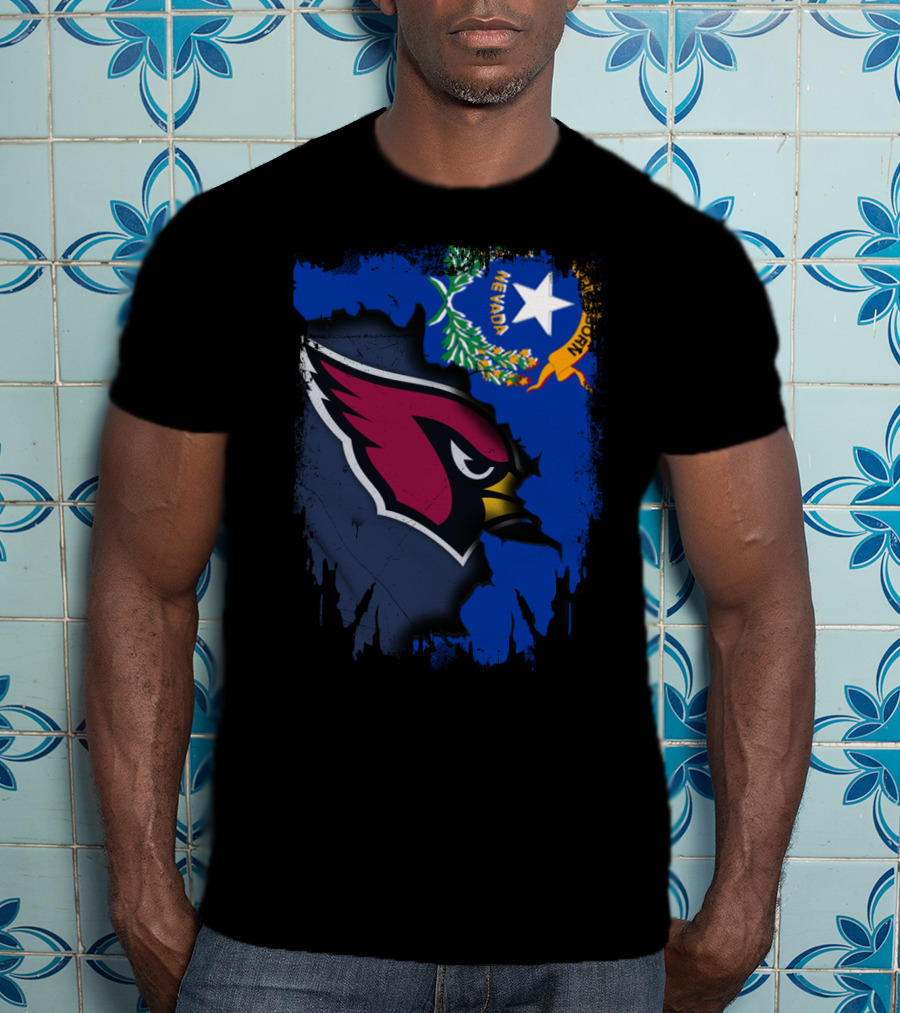 Nevada State With Cardinals Bird T-Shirt