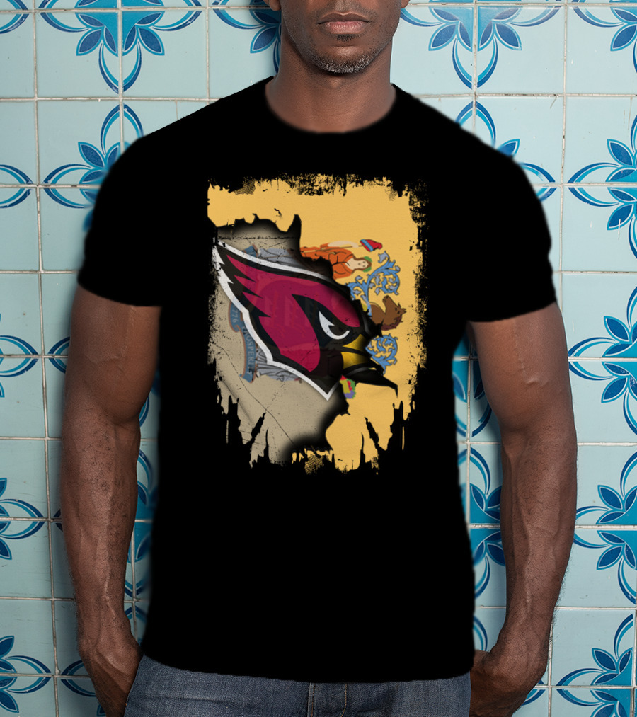Together New Jersey State With Cardinals T-Shirt